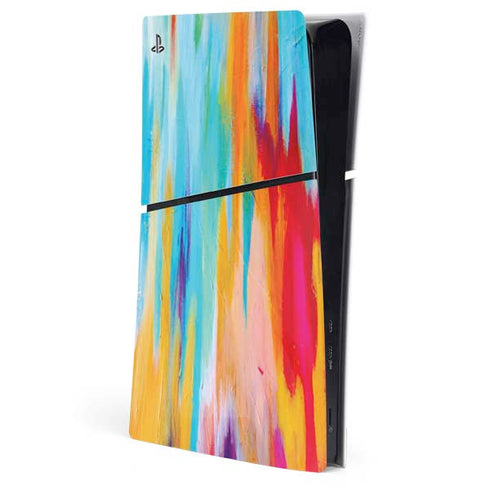 Multicolor Brush Stroke by Etta Vee PlayStation PS5 Skins